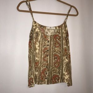 Mink Pink Paisley Crop Top